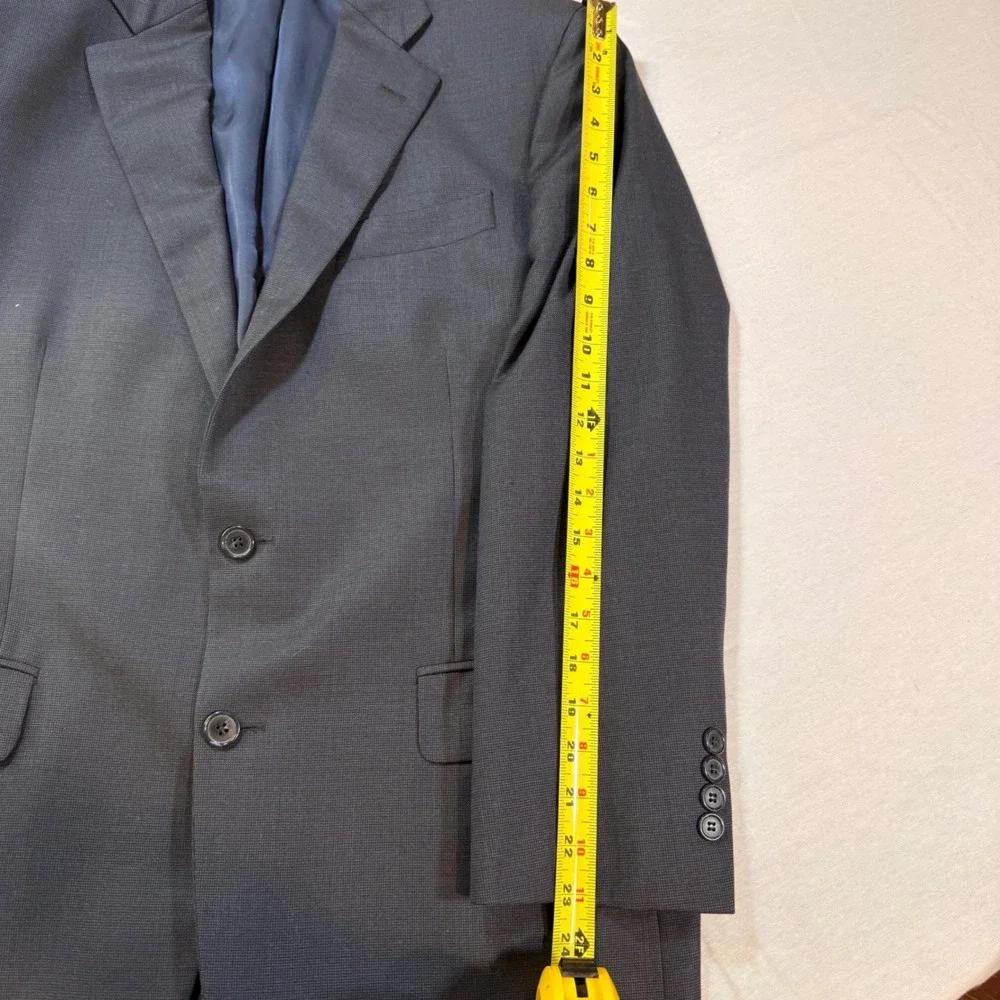 Brooks Brothers Blazer Men 41R‎ Navy 1818 Madison Saxxon Wool USA
